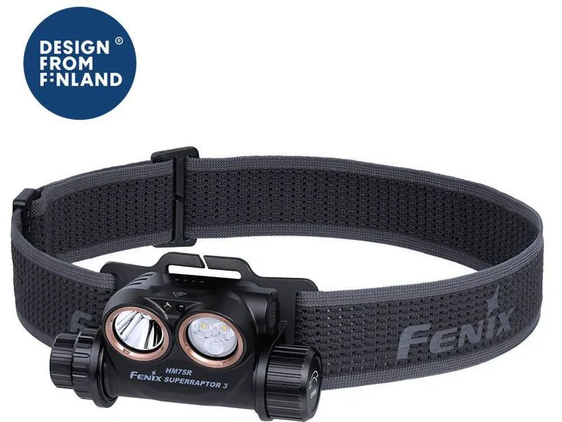 Fenix HM75R Superraptor 3 otsalamppu